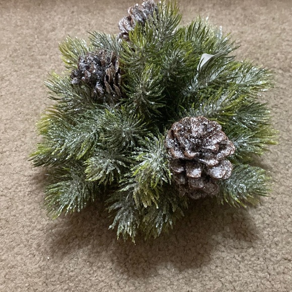 Glitter Sphere with Pinecones - Picture 2 of 5